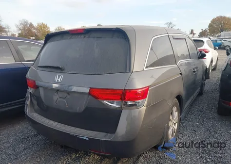 2014 Honda Odyssey Ex-L from USA, damaged, VIN 5FNRL5H64EB035282